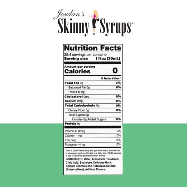 Coconut- Jordan's Skinny Syrups Sugar Free - Image 5