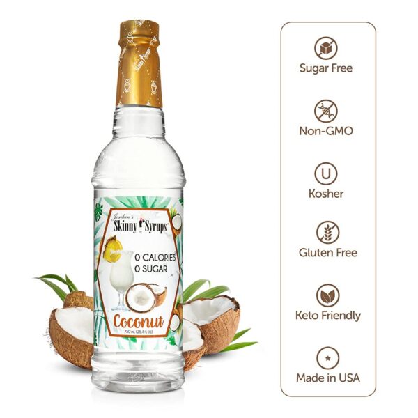 Coconut- Jordan's Skinny Syrups Sugar Free - Image 7