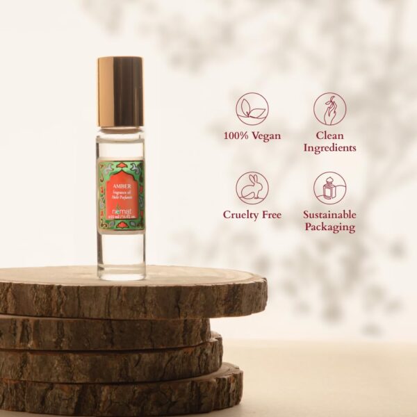 Nemat Amber Perfume Oil, 10 ML - Image 2