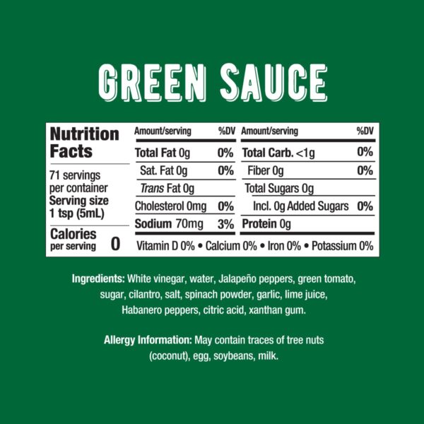 Melinda’s Green Sauce - Gourmet Mild Chile Verde Hot Sauce Made With Fresh Ingredients, Tomatillos, Jalapeño, Spinach & Cilantro - Kosher - 12 oz, 2 Pack - Image 4