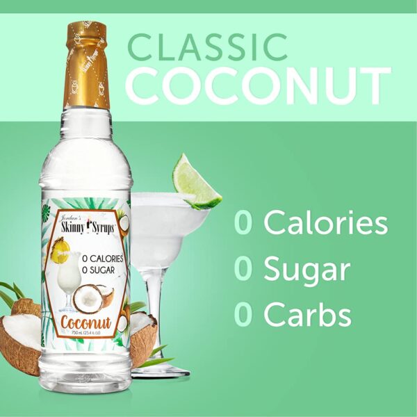 Coconut- Jordan's Skinny Syrups Sugar Free - Image 2