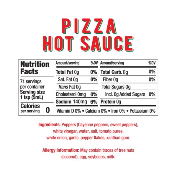 Melinda’s Pizza Hot Sauce - Crushed Red Pepper Sauce Made with Fresh Ingredients, Cayenne Peppers, Garlic, Tomatoes - Gourmet Spicy Pizza Sauce - 12oz, 1 Pack - Image 3