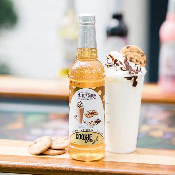 Jordan's Skinny Syrups Sugar Free Cookie Dough Syrup | Gluten Free | Keto | Kosher | Made in the USA - Image 4