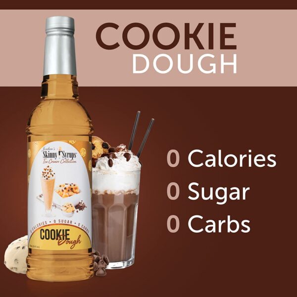 Jordan's Skinny Syrups Sugar Free Cookie Dough Syrup | Gluten Free | Keto | Kosher | Made in the USA - Image 6