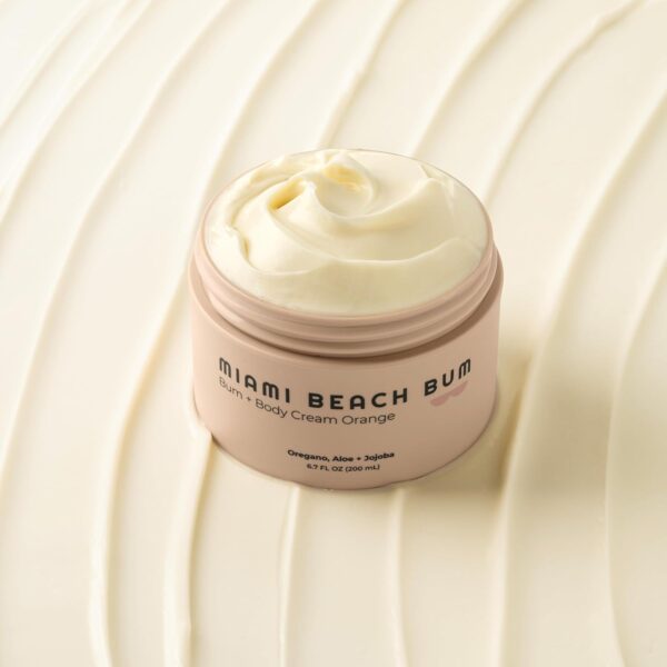 Miami Beach Bum Bum + Body Cream, Orange, 6.7oz - Image 7