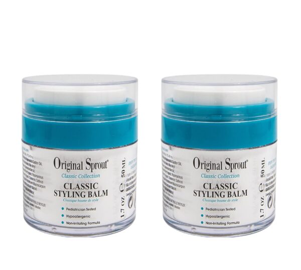 Original Sprout Classic Styling Balm. Non-Toxic Firm Holding Hair Styling Balm. 1.7 Ounces. 2 Pack. (Packaging May Vary)