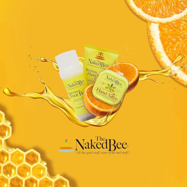 The Naked Bee Orange and Blossom Honey Moisturizing Hand and Body Lotion, 6.7 Ounce - Image 2