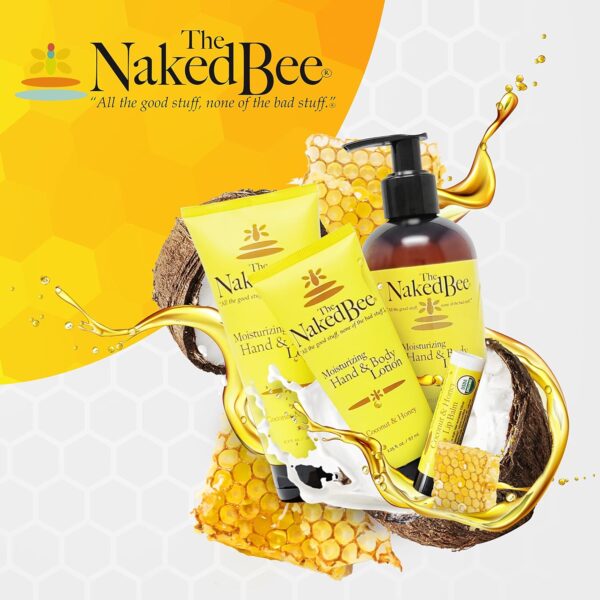 The Naked Bee Orange and Blossom Honey Moisturizing Hand and Body Lotion, 6.7 Ounce - Image 4