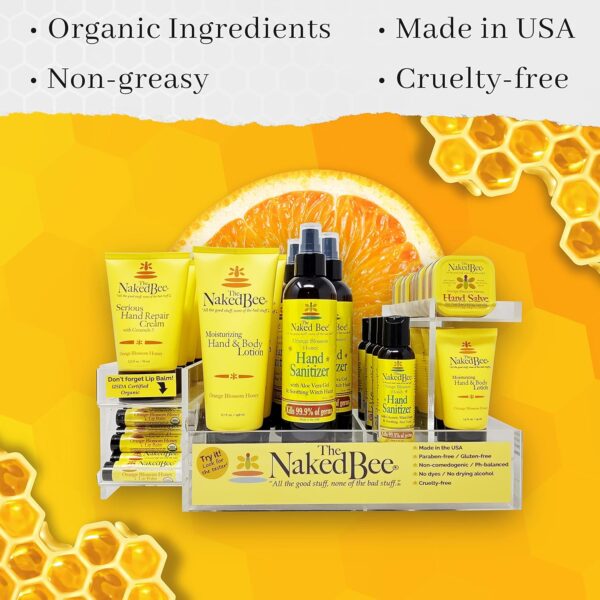 The Naked Bee Hand & Cuticle Healing Salve (1.5 oz/Sunflower, Beeswax & Shea Butter) - Image 3