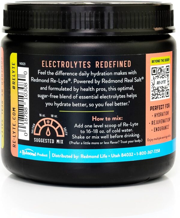 REDMOND Re-Lyte Electrolyte Drink Mix (Lemon Lime)… - Image 4