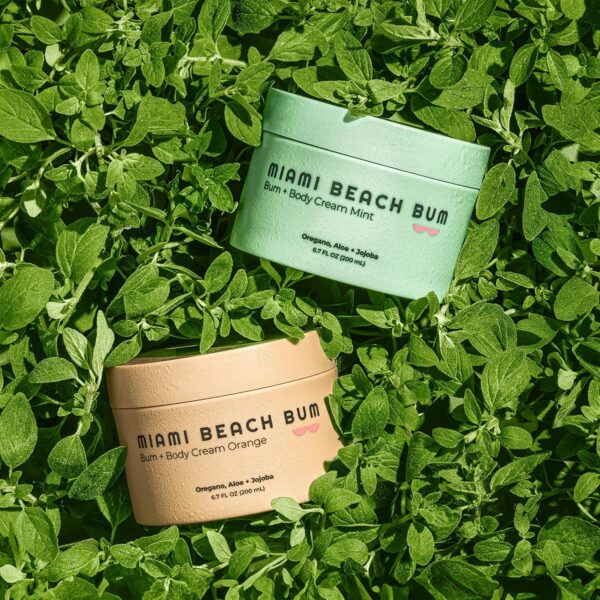 Miami Beach Bum Bum + Body Cream, Orange, 6.7oz - Image 2